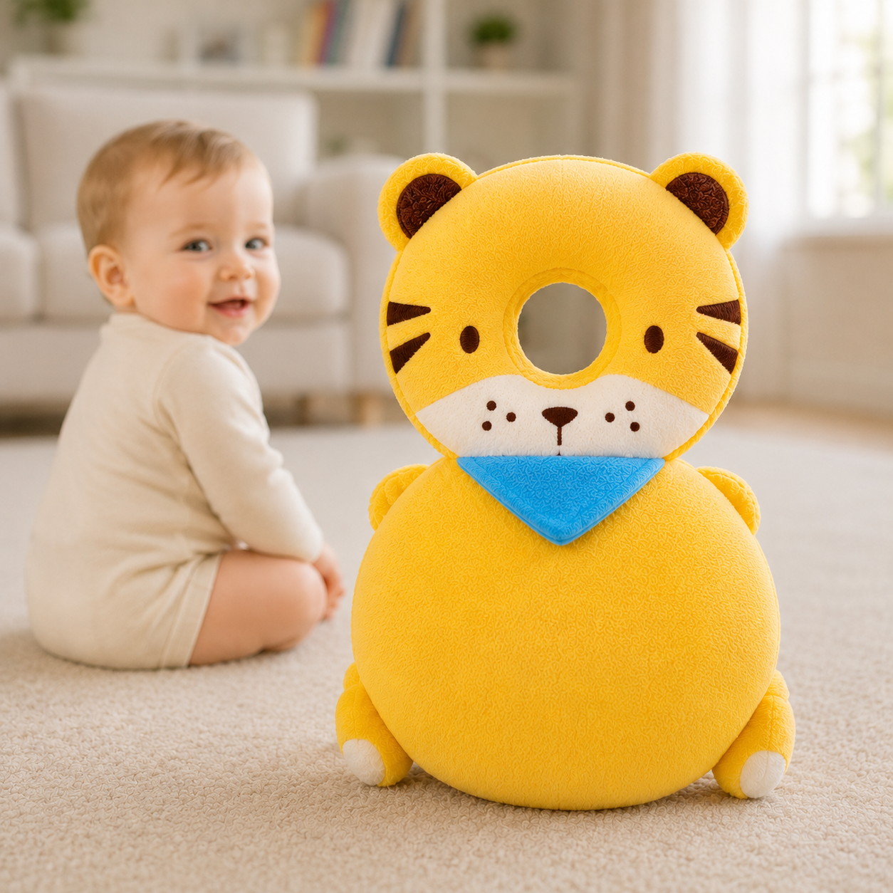 Almohada Cubre Cabeza Para Bebe